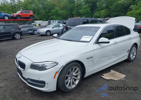 2014 BMW 535I xDrive из США, поврежденный, VIN WBA5B3C57ED538801